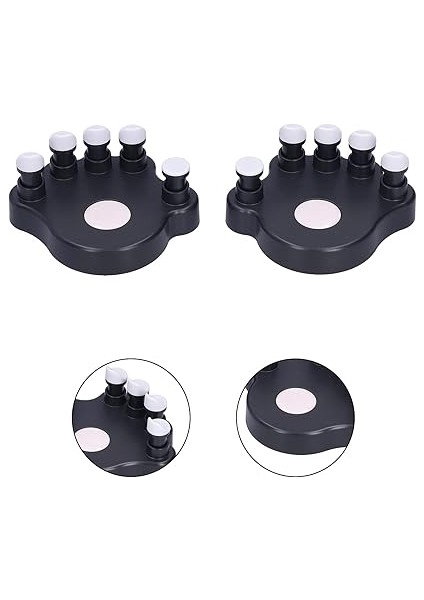 Piyano Parmak Eğitmeni 2 Adet Piyano Parmak Eğitmenleri Abs Silikon El Düzelticiler Kuvvet Antrenmanı Için Ortez Aletleri Gitar Parmak Gücü, Parmak Egzersizi ve El Güçlendirici Piyano ( indirimleri