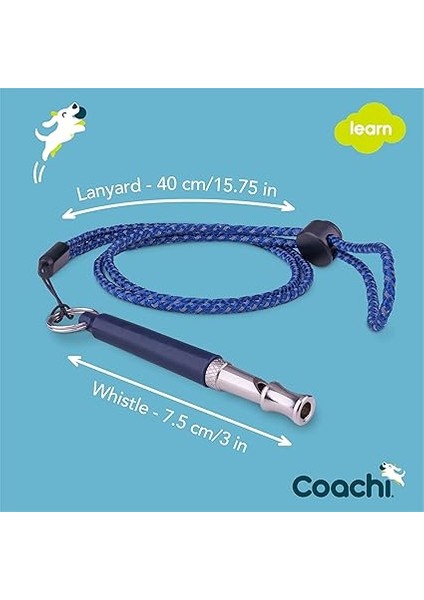 Of Animals, Profesyonel Düdük, Ayarlanabilir Ses Yüksekliği, Geri Çağırma Antrenmanı, 41140A, Lacivert fırsatları