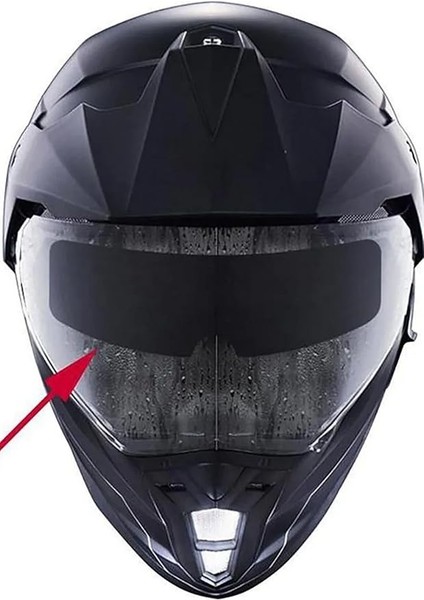 Sis ve Yağmur Için Motosiklet Kaskı Buğu Önleyici Film, Şeffaf ve Su Geçirmez, Kolay Uygulama, Kask Kalkanı Koruyucu, Yüksek Görüş Netliği, Dayanıklı ve Uzun Ömürlü Tasarım modelleri