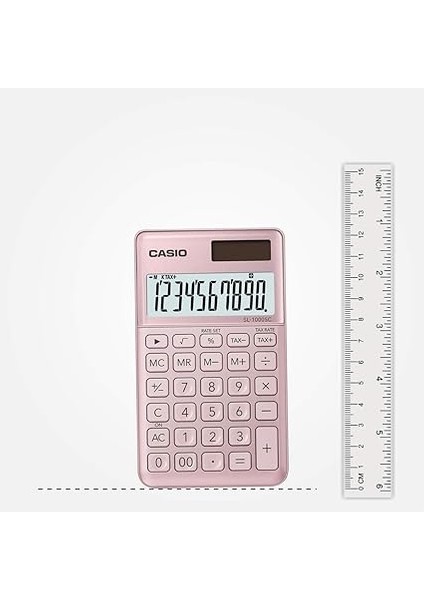 SL-1000SC-PK 10 Hane Pembe Cep Tipi Hesap Makinesi indirimleri
