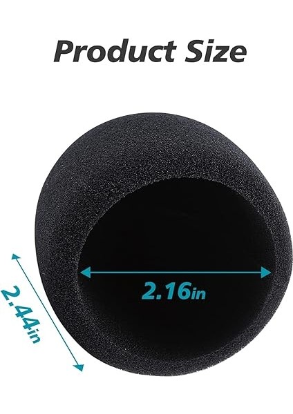 Mavi Yeti Nano Pop Filtre - Mikrofon Ön Cam Mikrofon Kapağı Köpüğü Mavi Yeti Nano Mikrofon Gürültü Azaltmak Için fırsatları