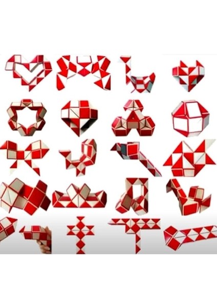 Snake Rubik Şekilden Şekile Giren Sihirli Yılan Zeka BAMBMNM956 fiyatları