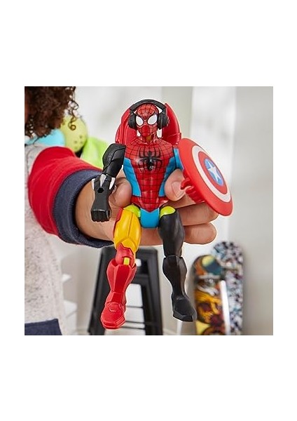 Marvel Spider-Man Karıştır ve Eşleştir Aksiyon Figürü ve Aksesuarları fırsatları