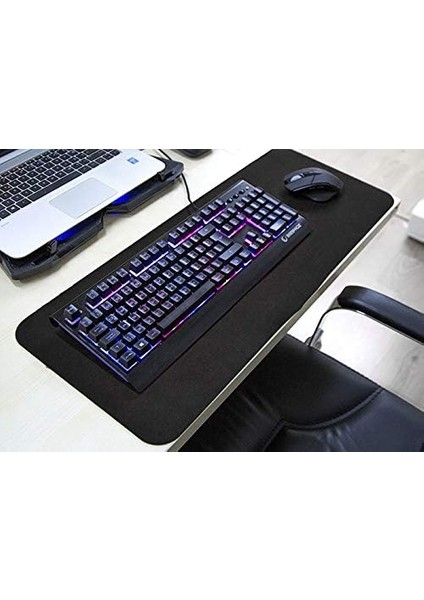 Addison 300271 Siyah 300 * 700 * 3mm Oyuncu Uzun Mouse Pad (U.siyah) fiyatları