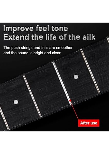 Fret Parlatma Macunu 30 ml Lehçe ve Temizleyici Macun Elektro Gitar Pikap Köprüsü Çok Amaçlı Metal Tamir ve Bakım Araçları fırsatları