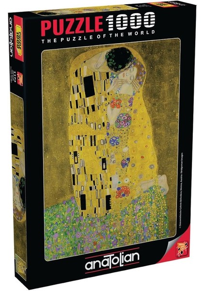 Puzzle - Öpücük / 1000 Parça Puzzle, #1174
