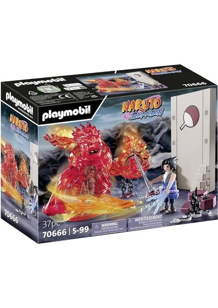 Naruto Shippuden 70666 Sasuke Vs Itachi, Mangekyou Sharingan ve Enerji Ruhu Susano'o ile Etkileşimli Kardeş Savaşı, Itachi'nin Intikamı, 5 Yaş ve Üzeri Çocuklar Için Oyuncak