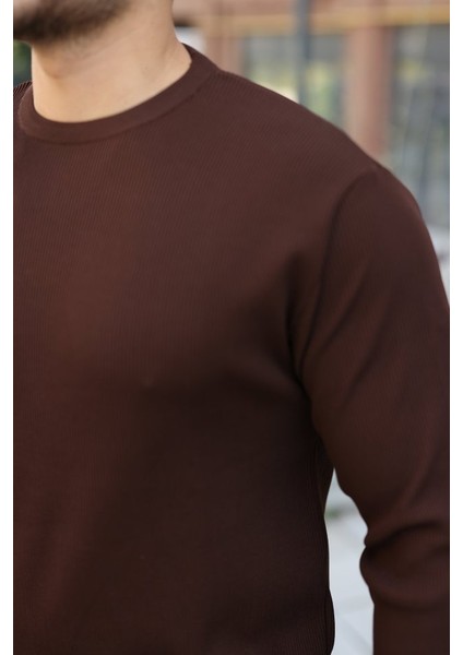 Erkek Selanik Örme Bisiklet Yaka Triko modelleri