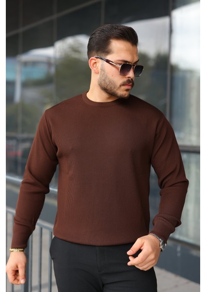 Erkek Selanik Örme Bisiklet Yaka Triko fırsatları