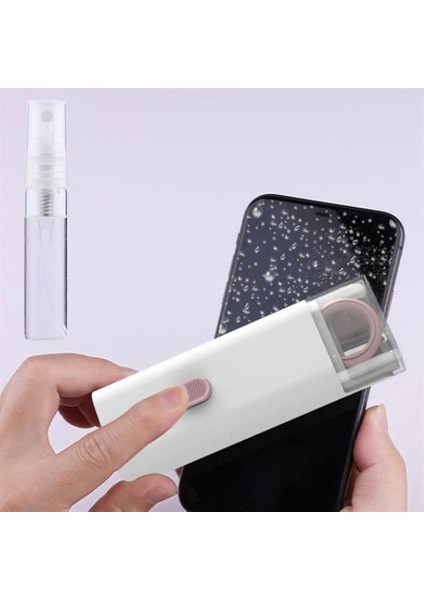 Çok Fonksiyonlu Tv Bilgisayar Ekranı Kulaklık Fırçalı Spreyli Elektronik Temizlik Seti indirimleri