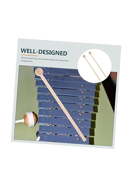 12ADET Ahşap Darbuka Çubukları Müzikal Perküsyon Araçları Için Ritim Geliştirme ve Müzik Eğitimi Için Uygun indirimleri