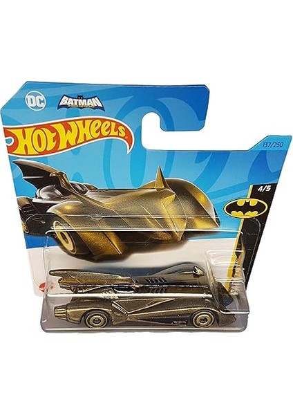 Wheels - Batmobile - Batman: The Brave And The Bold 4/5 - HKJ75 - Short Card - Dc - Metalik Zeytin Yeşili - Mattel 2023 fiyatları