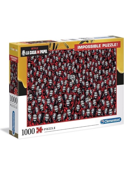 - 39527 - La Casa De Papel Yetişkin Puzzle - Impossible - 1000 Parça
