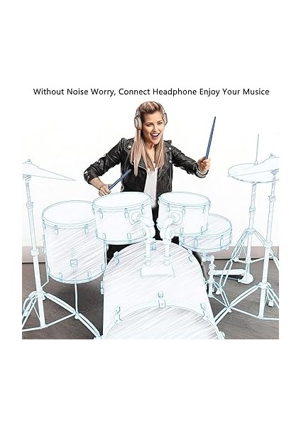 Hareket Algılama ile Elektrik Seti, 8 Yüksek Kaliteli Ses Efektine Sahip Çocuklar ve Yetişkinler Için Taşınabilir Sanal Kit fırsatları