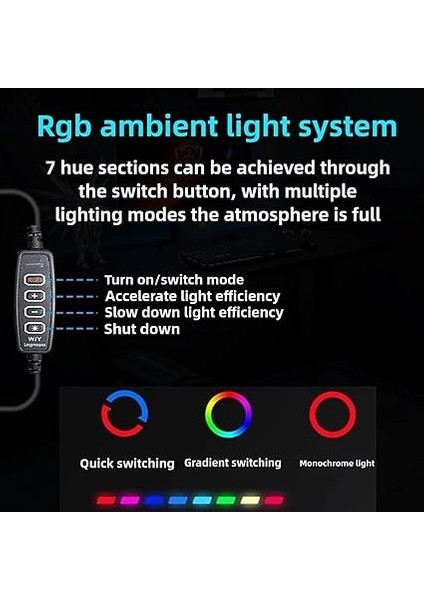 Oyun, Yayın, Podcast, Yayıncılık ve Kayıt Için Büyük Sönümleme Düğmesi, Metal Kol Standı, 22 Renk Modu ve Rgb Ortam Sahip Rgb Mikrofon Kol Standı fırsatları