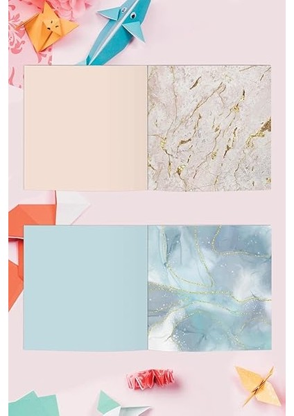 Color Origami 246 Kağıt Katlama Sanatı Mermer/çiçek indirimleri