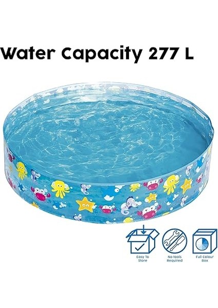 Okyanus Desenli Çocuk Havuzu ( 122X25CM ) 55028 indirimleri