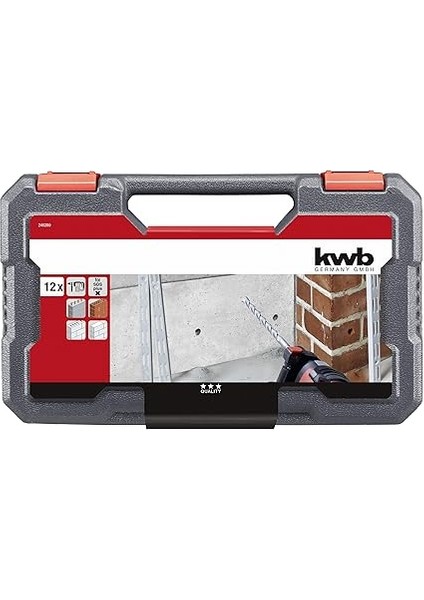 Sds-Plus Darbeli Matkap Seti, 12 Parçalı Taş ve Beton Matkap Seti, Plastik Çanta Içinde indirimleri