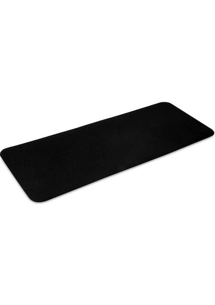 Düz Siyah Oyuncu Mouse Pad 80 x 40 cm Kaymaz Gaming Mouse Pad