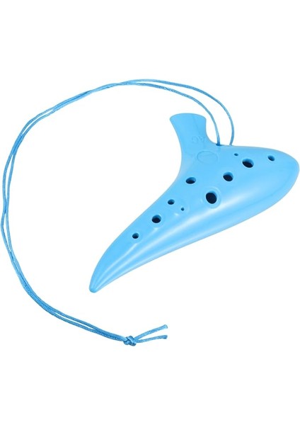 12 Delikli Müzik Aleti Başlangıç ​​seviyesi Rüzgarlı Oyuncak Plastik Flüt Geleneksel Çin Elde Taşınabilir Eğitici Rüzgarlı Çalgı