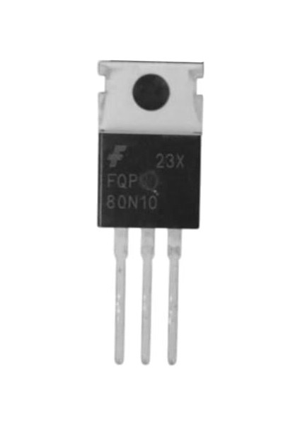 80N10 TO-220 N-Kanal Mosfet Transistör