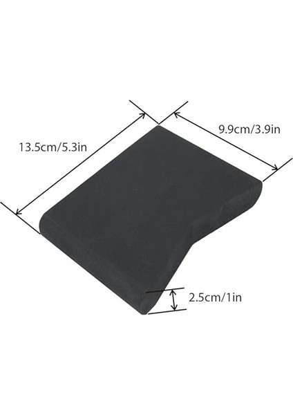 Davul Bloğu Kaymaz Blok Hi- ve Pedal Sabitleme Sistemi Davul Pedalının Kaymasını Durdurur Hi-Stand Klavye Pedalı Elektrik Bas Davul Pedalı Davul Seti Aksesuarları Için Kayma Bloğu (2'li Siyah modelleri