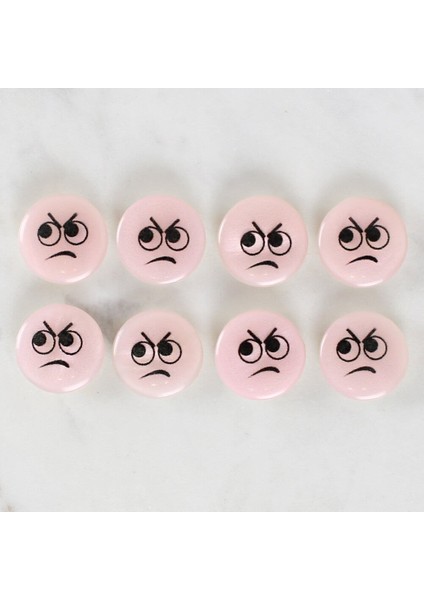 Crafts 8'li Kızgın Yüz Düğme - 1021 fiyatları