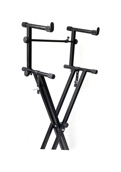 Elektronik Org Standı Standlı Klavye Adaptörlü Uzatma Rafı Kablosu Eğik Bom Kolu Ayarlanabilir Klavyeler Mikrofon Monitör Standı Sahne Teli Synth Kludge Standları Demir modelleri