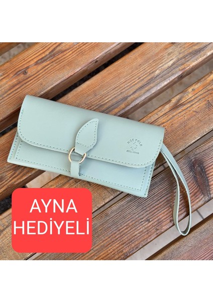 Zarif Şık Tasarımlı Askılı Kadın Cüzdan