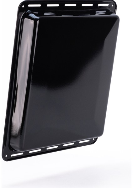 Ankastre Emaye Fırın Tepsisi 42,2x37,5x4CM Bosch Siemens Beko Arçelik Vestel Profilo Uyumlu Siyah Renk modelleri