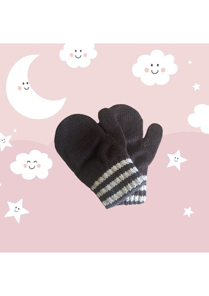 Parmaksız Erkek Bebe Eldiveni Lacivert Örgü Eldiven 0-3 Yaş modelleri