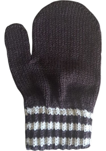 Parmaksız Erkek Bebe Eldiveni Lacivert Örgü Eldiven 0-3 Yaş indirimleri