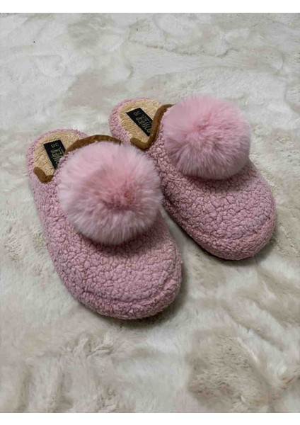 Ponponlu Kadın Terliği