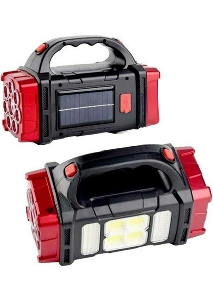 Dumles® Çok Fonksiyonlu Elde Güneş Enerjili Lamba - 38W indirimleri