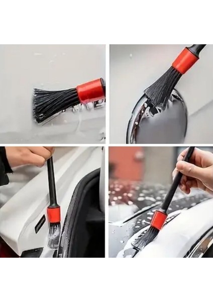Dumles® 5 Li Çok Amaçlı Araç Içi ve Dış Yüzey Temizlik & Detaylandırma Fırça Seti indirimleri