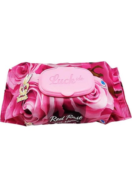 9 Paket Red Rose Islak Havlu Mendil 90 Adet Kapaklı Gül Kokulu fiyatları