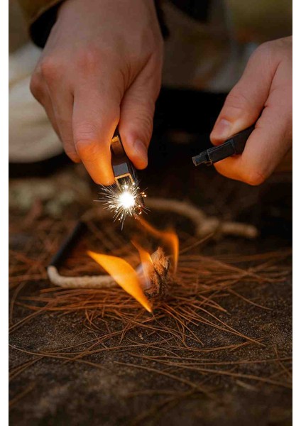 hayatta kalma bilekliği çakmak taşı, pusula, yüksek desibel düdük çok amaçlı bileklik modelleri