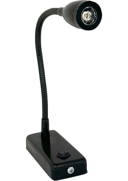 Shuıvan LED Okuma Lambası Günışığı 12V 3W Uzun - Siyah