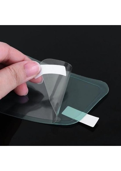 Dumles® Buğu Önleyici Motosiklet Kaskı Vizörü Su Geçirmez Dayanıklı Çizik Koruma Lens Filmi indirimleri