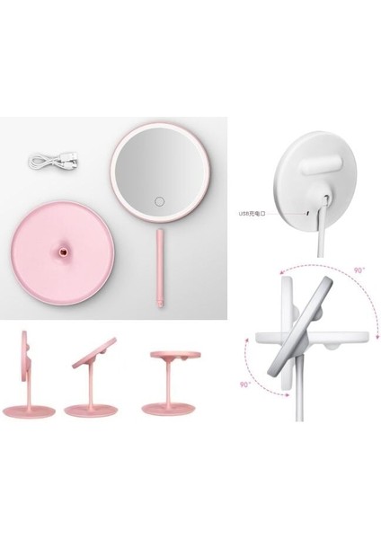 Mulvxurg URG02 LED Işıklı Dokunmatik Makyaj Aynası 3 Kademeli Işık Ayarlı (Mulvix) fiyatları