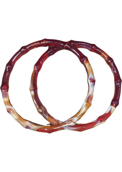 Çanta Sapı Yuvarlak Ince Kahverengi 12 cm