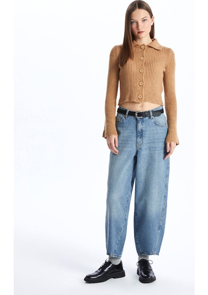 Yeni Sezon Straight Fit Kadın Jean Pantolon fiyatları