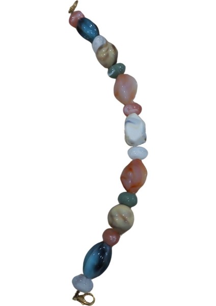 Çanta Askısı 40 cm Akrilik Yuvarlak Karışık Renk