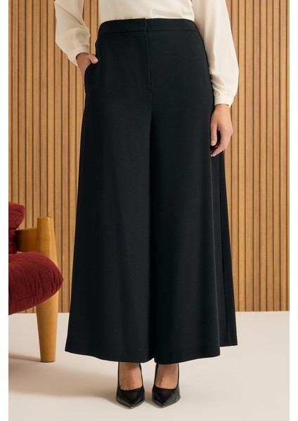 Beli Lastik Detaylı Dökümlü Pantolon Etek fiyatları