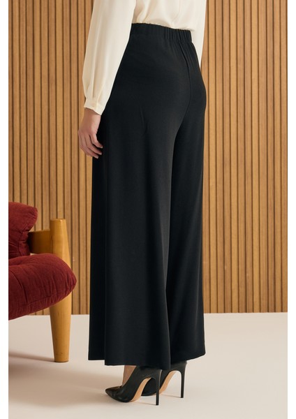 Beli Lastik Detaylı Dökümlü Pantolon Etek indirimleri