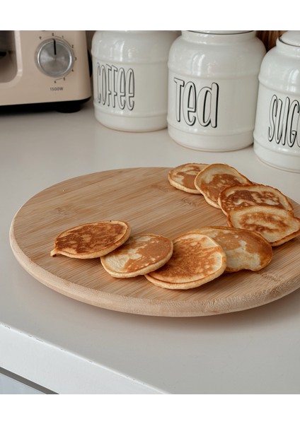 Bambu 360° Döner Standlı Servis ve Sunum Tabağı fiyatları