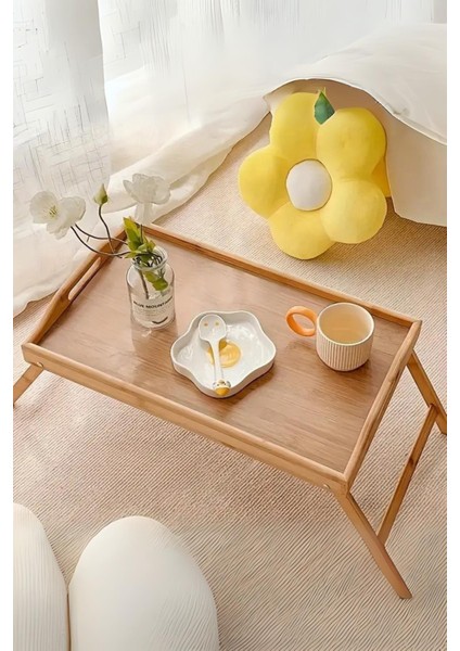 Katlanabilir Bambu Keyif Tepsisi modelleri