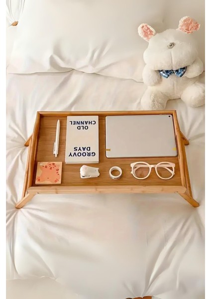 Katlanabilir Bambu Keyif Tepsisi fırsatları