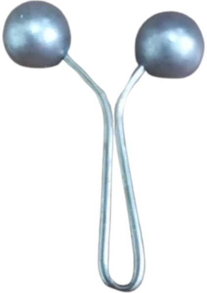 Eşarp Klipsi Top Düz Mint 1 Adet