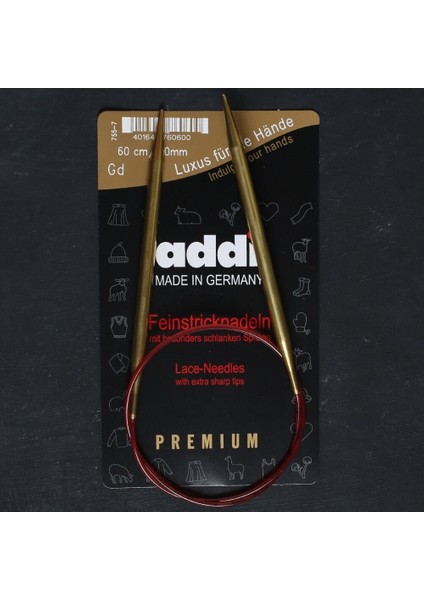 Addi 6 mm 60 cm Klasik Misinalı Dantel Şişi - 755-